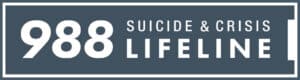 988 suicide and crisis lifeline logo
